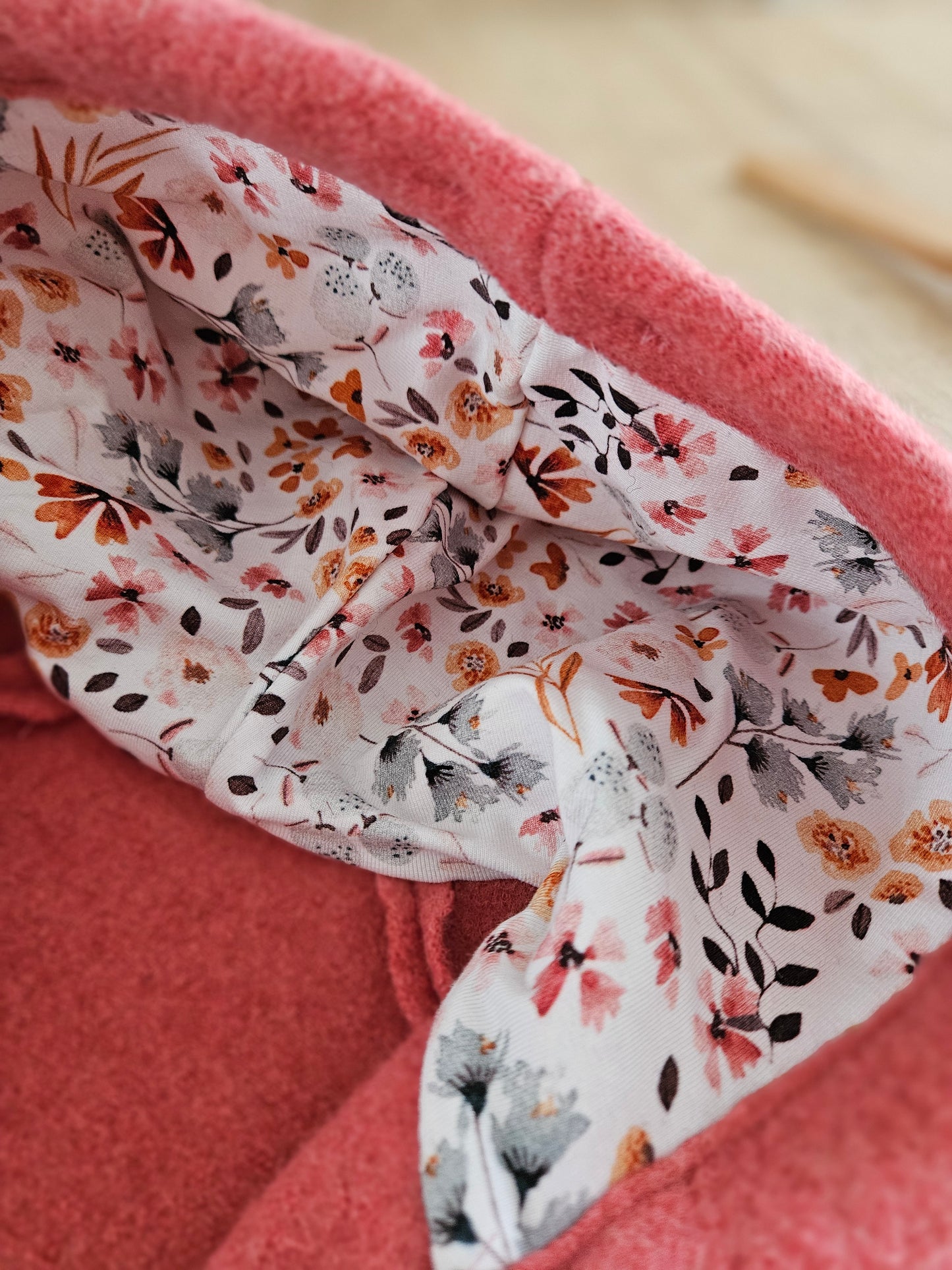 Wollwalk Overall Altrosa/Floral